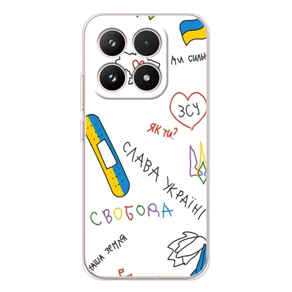 Чехол с принтом «Стикер» для Xiaomi 17