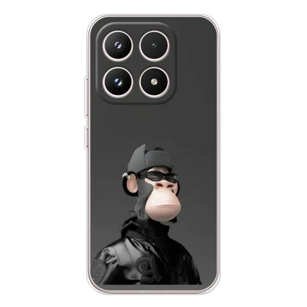 Чехол с принтом «стильная обезьяна NFT» для Xiaomi 17
