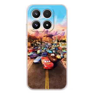 Силіконовий чохол Маквін для Xiaomi 17 (Тачки на трасі)
