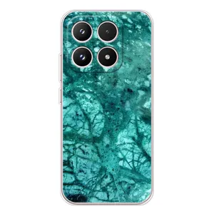 Мраморний чехол на Xiaomi 17 (VPrint) (Зелений мрамор)