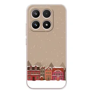 Новогодние, Праздничные Чехлы для Xiaomi 17 - 2024 год (Зимний город)