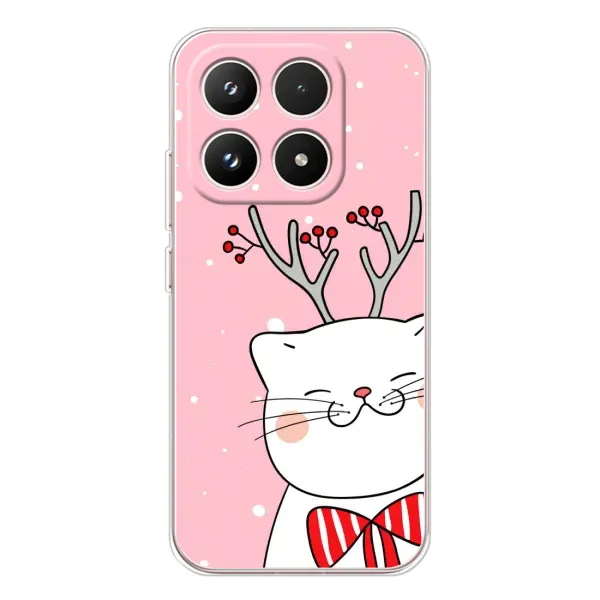 Чехол с принтом «Зимний кот» для Xiaomi 17