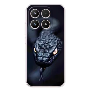 Чехол с картинкой «Хищники» для Xiaomi 17 (Черная змея)