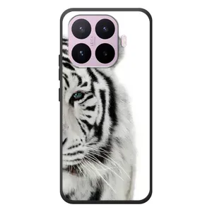 Чохли з картинкою животних Xiaomi 17T (Білий Тигр)