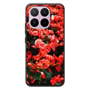 Чохли з квітами для Xiaomi 17T (VPrint) (Квіти червоні)