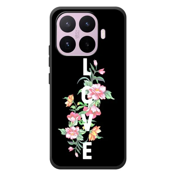 Чохол з принтом «Квіти LOVE» для Xiaomi 17T Чохол з принтом «Квіти LOVE» для Xiaomi 17T
