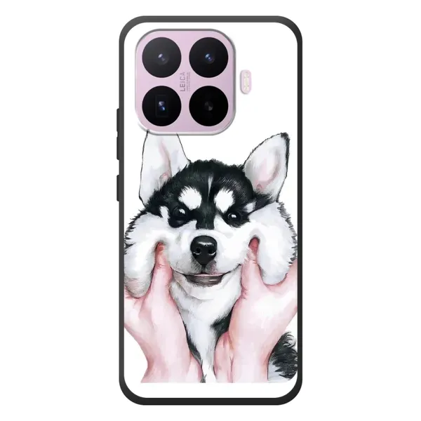 Чохол з принтом «Радісний Хаскі» для Xiaomi 17T Чохол з принтом «Радісний Хаскі» для Xiaomi 17T