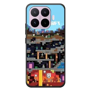 Чехол Майнкрафт на Xiaomi 17T (AlphaPrint) Minecraft (фон Minecraft)