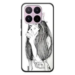 Чохол з друком для Xiaomi 17T - (Мода) (AlphaPrint) (Фото дівчини)