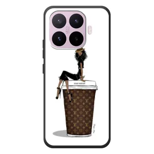 Чехлы Луи Витон для Xiaomi 17T (AlphaPrint - LOUIS VUITTON) (кофе LOUIS VUITTON)