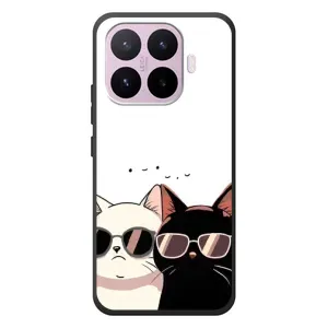 Чехол с рисунком кот на Xiaomi 17T (Коты в очках)