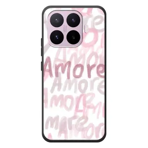 Чохол з розовим принтом для Xiaomi 17T (Аморе любов)