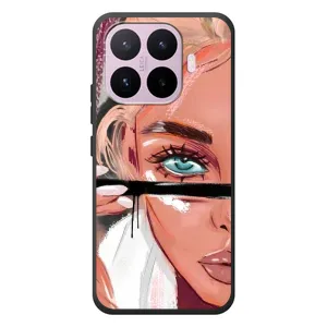 Чохол з друком для Xiaomi 17T - (Мода) (AlphaPrint) (Макіяж)