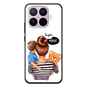 Чохол з друком для Xiaomi 17T - (Мама з дитинкою) (AlphaPrint) (Мама з синочком)