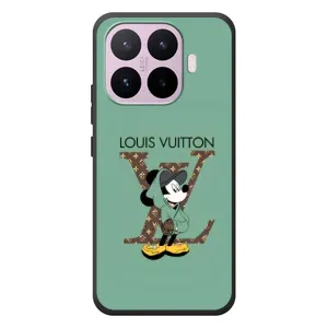 Чехлы Луи Витон для Xiaomi 17T (AlphaPrint - LOUIS VUITTON) (Микки Маус LV)
