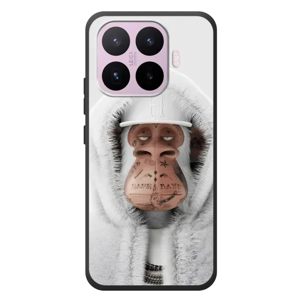 Чехол с принтом «обезьяна NFT в тату» для Xiaomi 17T