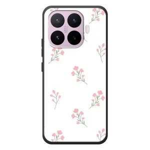 Чохол з розовим принтом для Xiaomi 17T (Рожеві квіти)