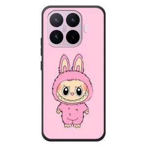 Чохол з Лабубу на Xiaomi 17T (Рожевий Лабубу)