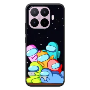 Чехол Амонг Ас для Xiaomi 17T (AlphaPrint) (Скины в космосе)