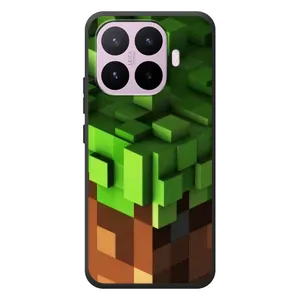 Чехол Майнкрафт на Xiaomi 17T (AlphaPrint) Minecraft (текстура Майнкрафт)
