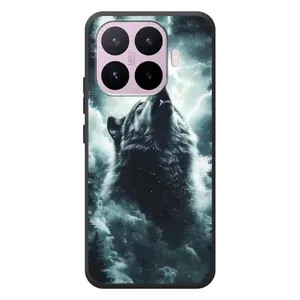 Чохол з картинкою 'Хижаки' для Xiaomi 17T (Вовк у хмарах)