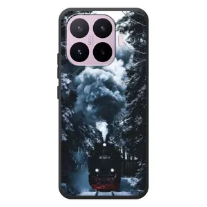 Новорічні, Святкові Чохли для Xiaomi 17T - 2024 год (Зимовий потяг)