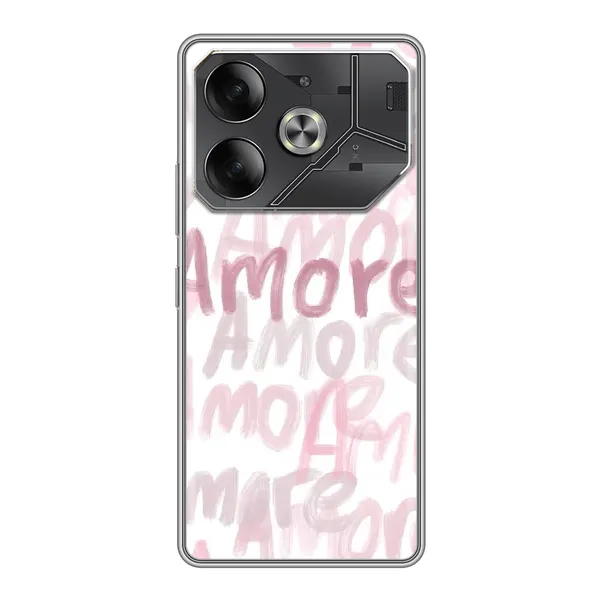 Чохол з принтом «Аморе любов» для Xiaomi 18 Pro Max