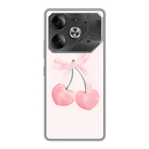Чохол з принтом «Рожеві вишні» для Xiaomi 18 Pro Max