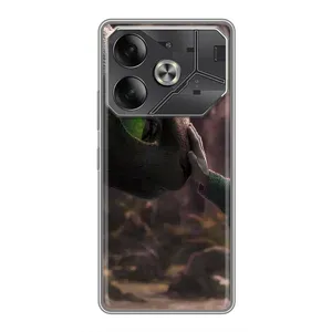Чохол з принтом «Сцена з драконом» для Xiaomi 18 Pro