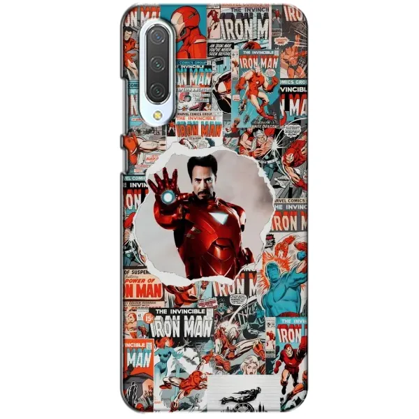 Чехол с принтом «Айронмен» для Xiaomi CC9