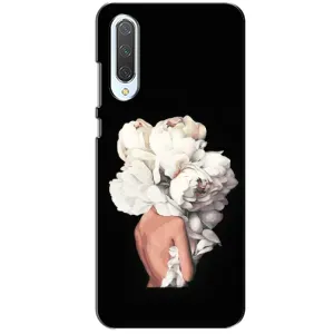 Чехлы (ART) Цветы на Xiaomi CC9 (VPrint) (Білі квіти)