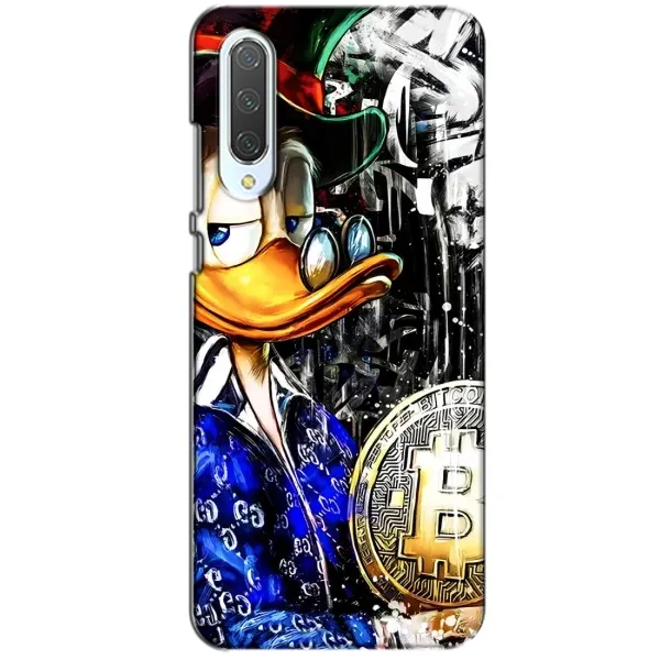 Чехол с принтом «Биткойн Скрудж» для Xiaomi CC9