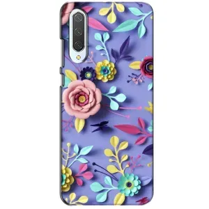 Чохли з квітами для Xiaomi CC9 (VPrint) (Дизайн квітів)