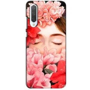 Чехлы (ART) Цветы на Xiaomi CC9 (VPrint) (Очі в квітах)