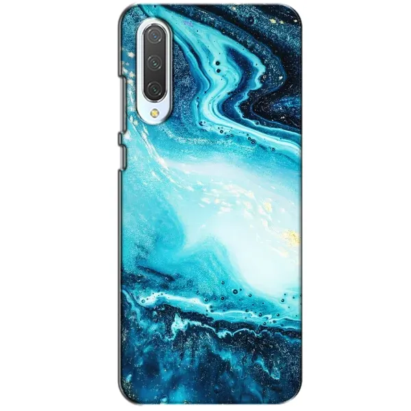 Чехол с принтом «Голубой мрамор» для Xiaomi CC9