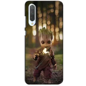 Чехол МАРВЕЛ для Сяоми СС9 (AlphaPrint) (I am Groot)