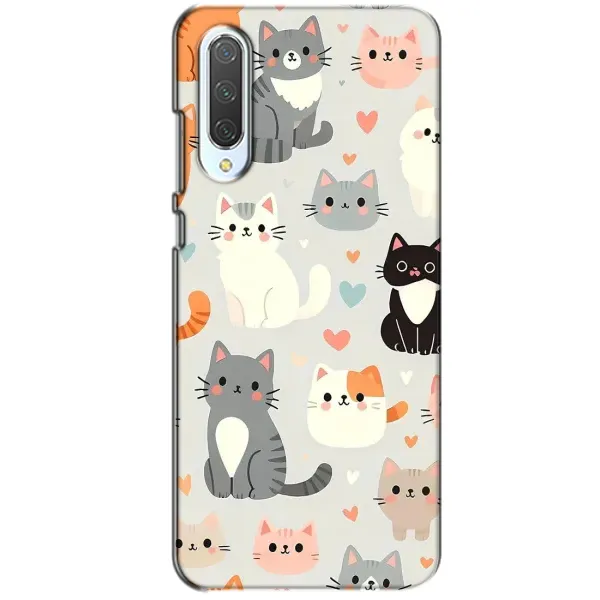 Чехол с принтом «Коллаж котов» для Xiaomi CC9