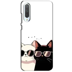 Чехол с рисунком кот на Xiaomi CC9 (Коты в очках)