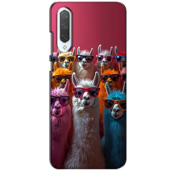 Чехол с принтом «Ламы в очках» для Xiaomi CC9 Чехол с принтом «Ламы в очках» для Xiaomi CC9