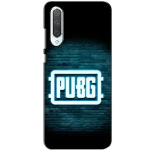Чехол PUBG для Сяоми СС9 (AlphaPrint) (Лого PUBG)