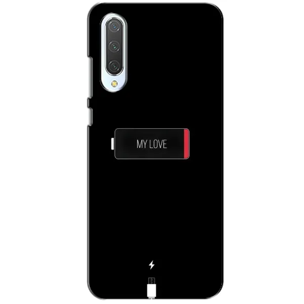 Чехол с принтом «Love battery» для Xiaomi CC9 Чехол с принтом «Love battery» для Xiaomi CC9