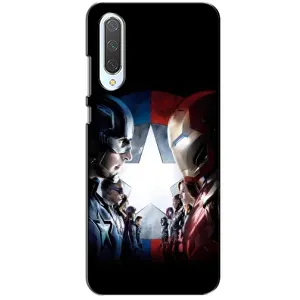 Чехлы с героями Марвел Xiaomi CC9 (VPrint) (Марвел стайл)