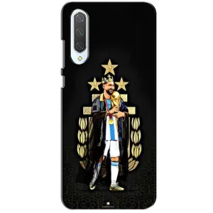 Чехлы для Xiaomi CC9 (Leo чемпион) (AlphaPrint) (Месси Король)