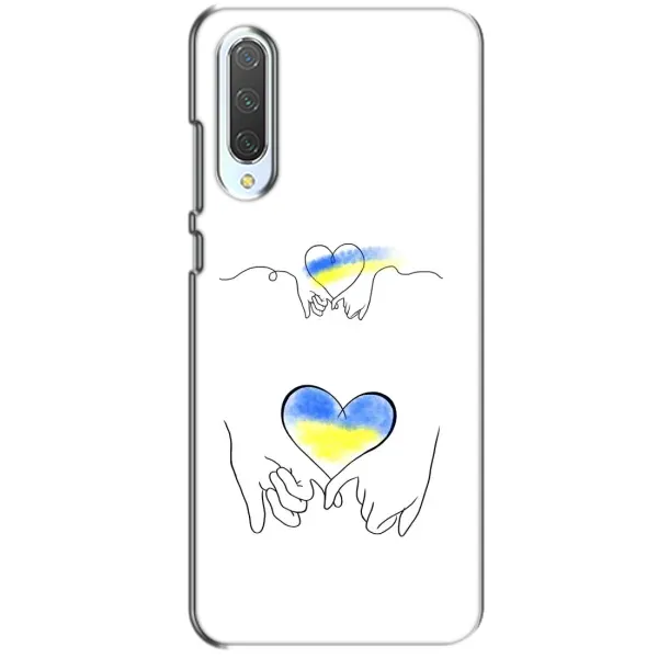 Чехол с принтом «Мир Украине» для Xiaomi CC9 Чехол с принтом «Мир Украине» для Xiaomi CC9