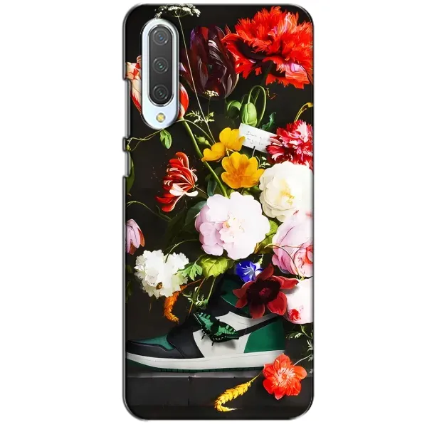 Чехол с принтом «Nike цветы» для Xiaomi CC9