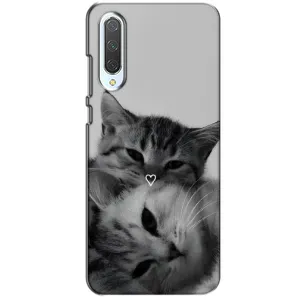 Чехол с рисунком кот на Xiaomi CC9 (Пара котов)