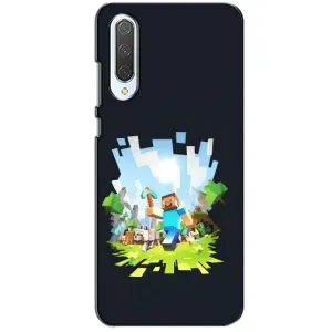 Чохол Майнкрафт на Xiaomi CC9 (AlphaPrint) Minecraft (персонажі Minecraft)