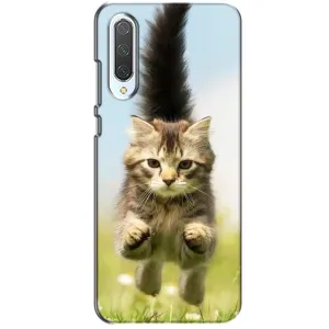 Чехлы с Котиками для Xiaomi CC9 (VPrint) (Прыжок кота)