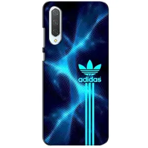 Чехлы Адидас для Xiaomi CC9 (AlphaPrint) (Синий Адидас)