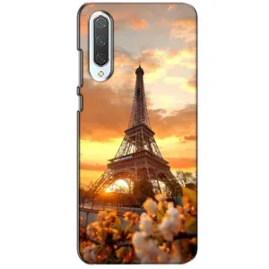 Чехол Эйфелева Башня для Xiaomi CC9 - (AlphaPrint) (Солнечная башня)